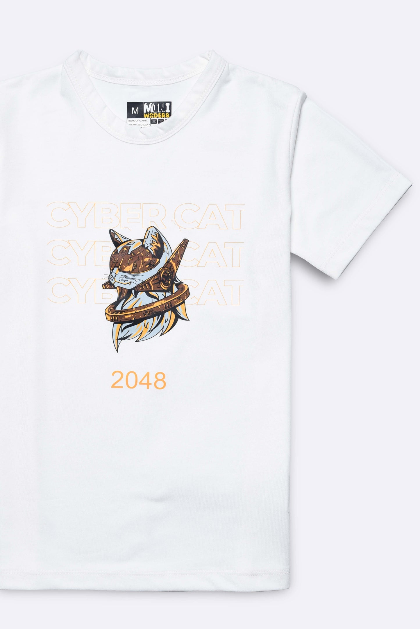 Cyber Cat Short Sleeve T-shirt