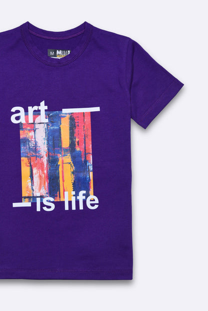 Art Is Life Short Sleeve T-shirt